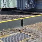 Fiberglass Containment Wall with Geomembrane Liner