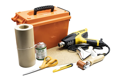 Berm Repair Kit - 18 oz Yellow PVC