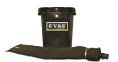 EVAC Filtration System with 2" Female Camlock Fitting & Bucket EVAC Filtration System with 2" Female Camlock Fitting & Bucket
